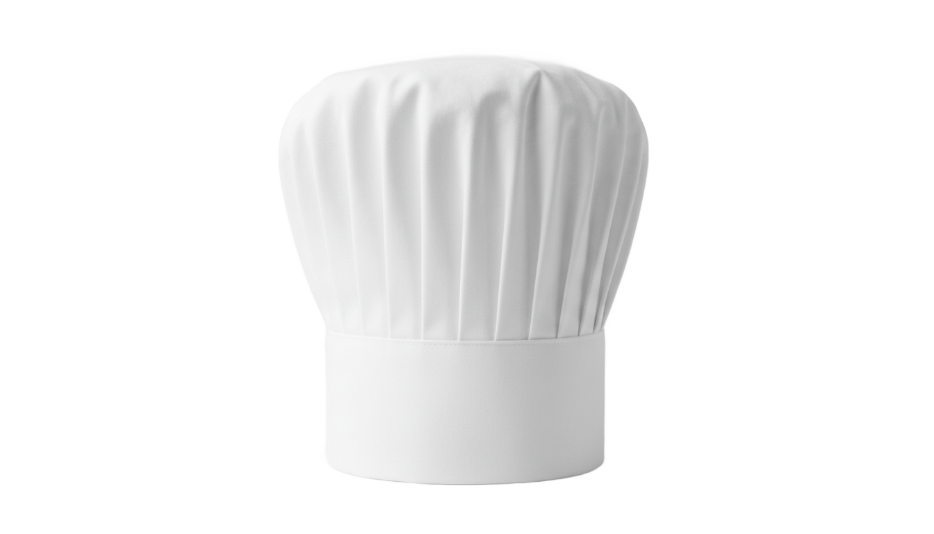 gorro chef png PNG transparent background