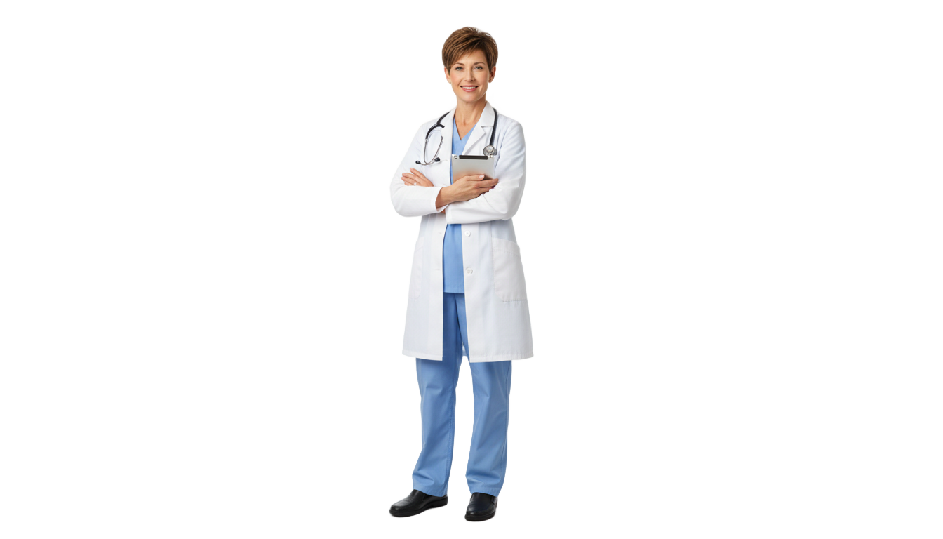 female doctor icon png PNG transparent background