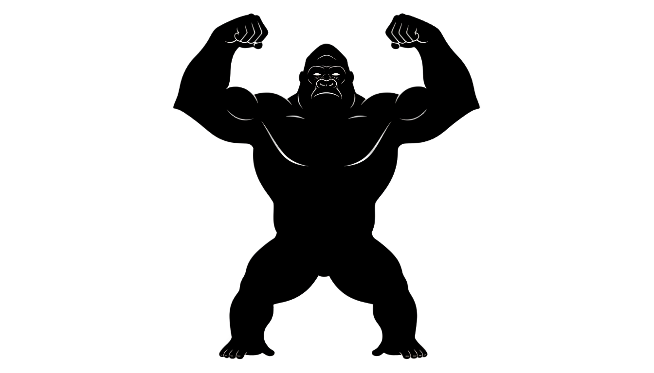 king kong silhouette png PNG transparent background