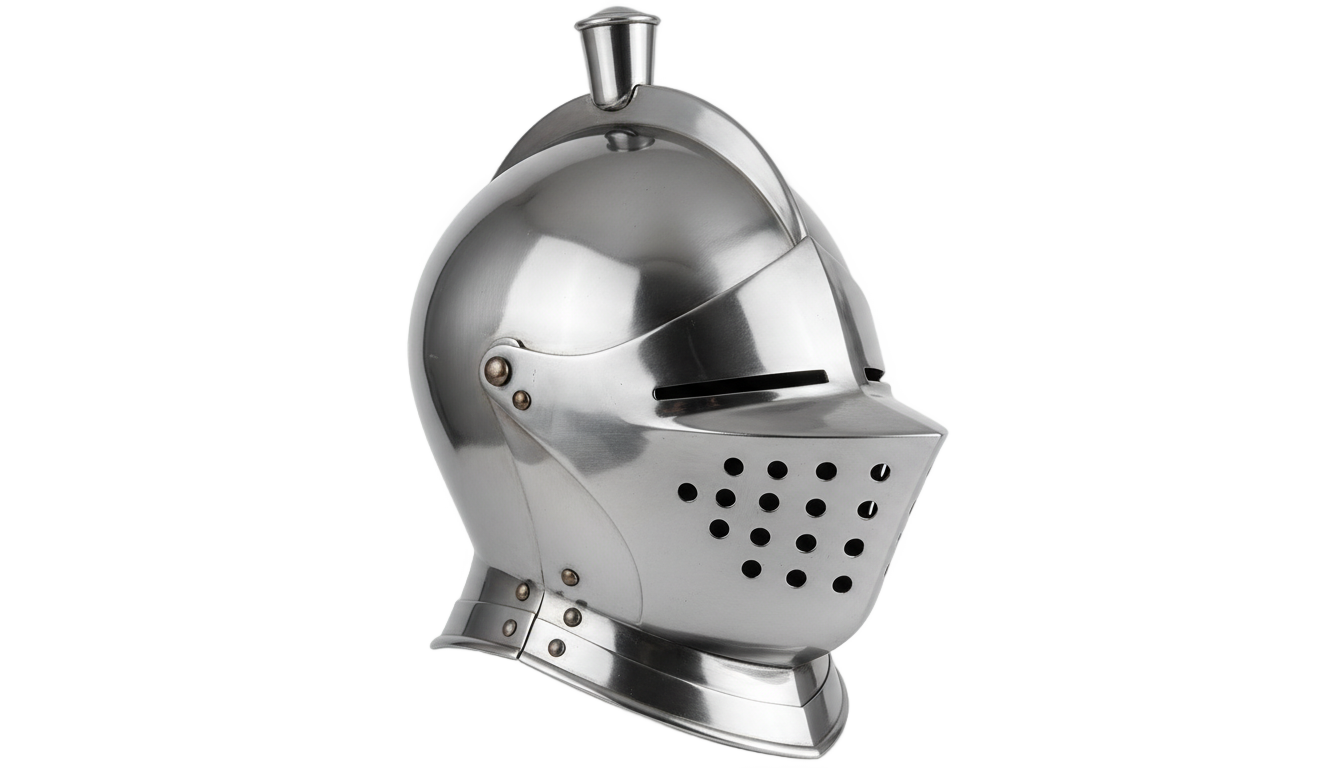 medieval knight helmet png PNG transparent background