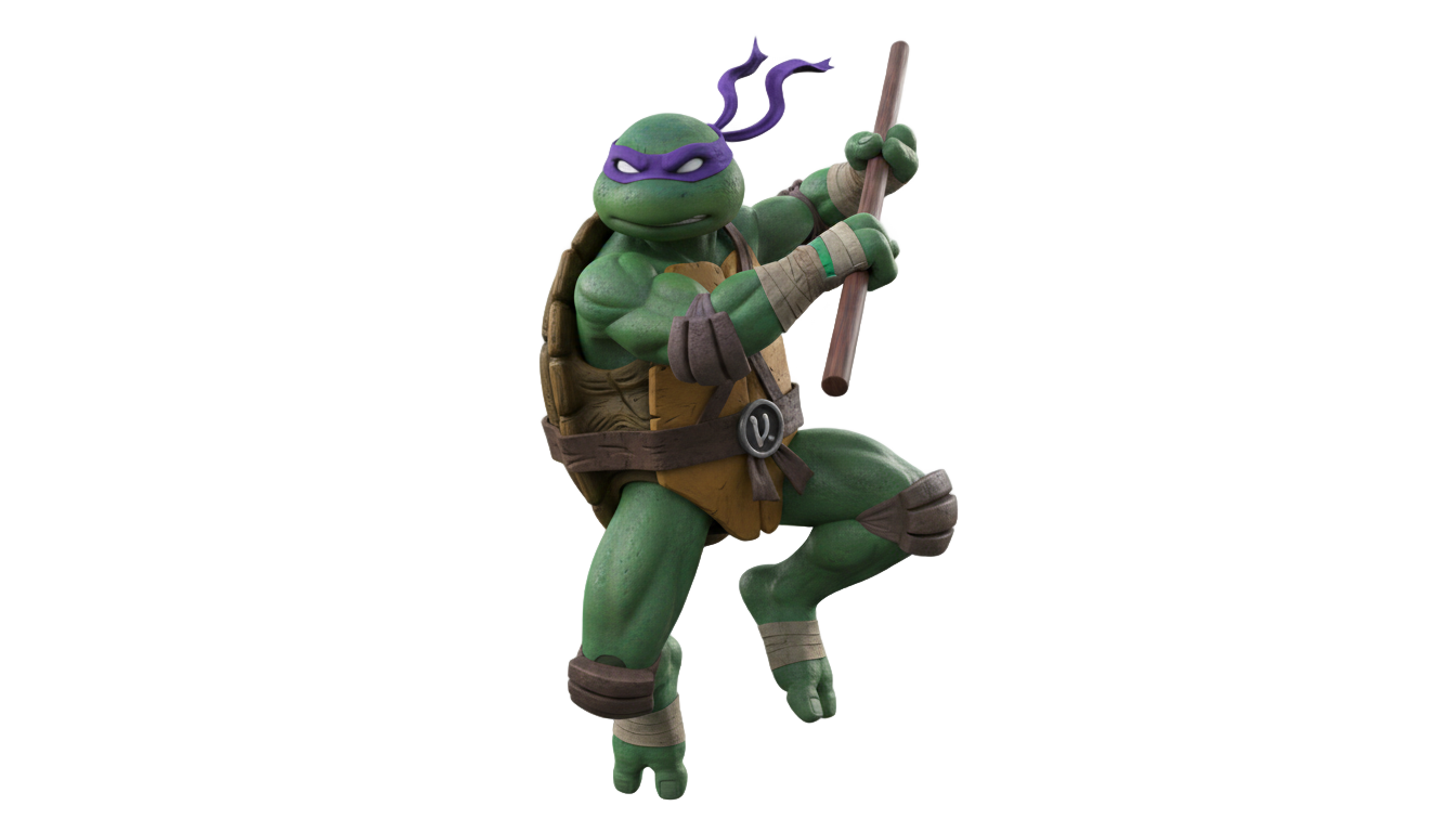 donatello tortugas ninja png PNG transparent background