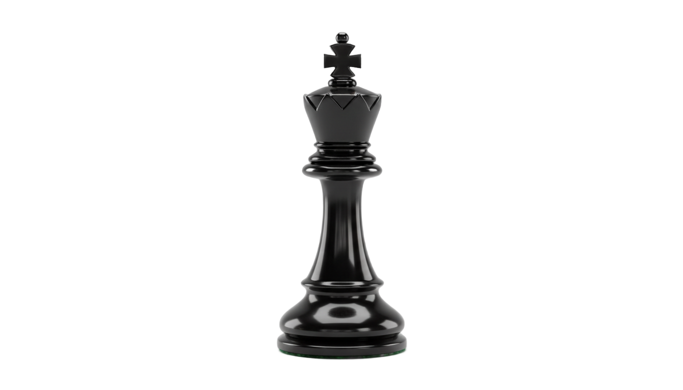 black king chess piece png PNG transparent background