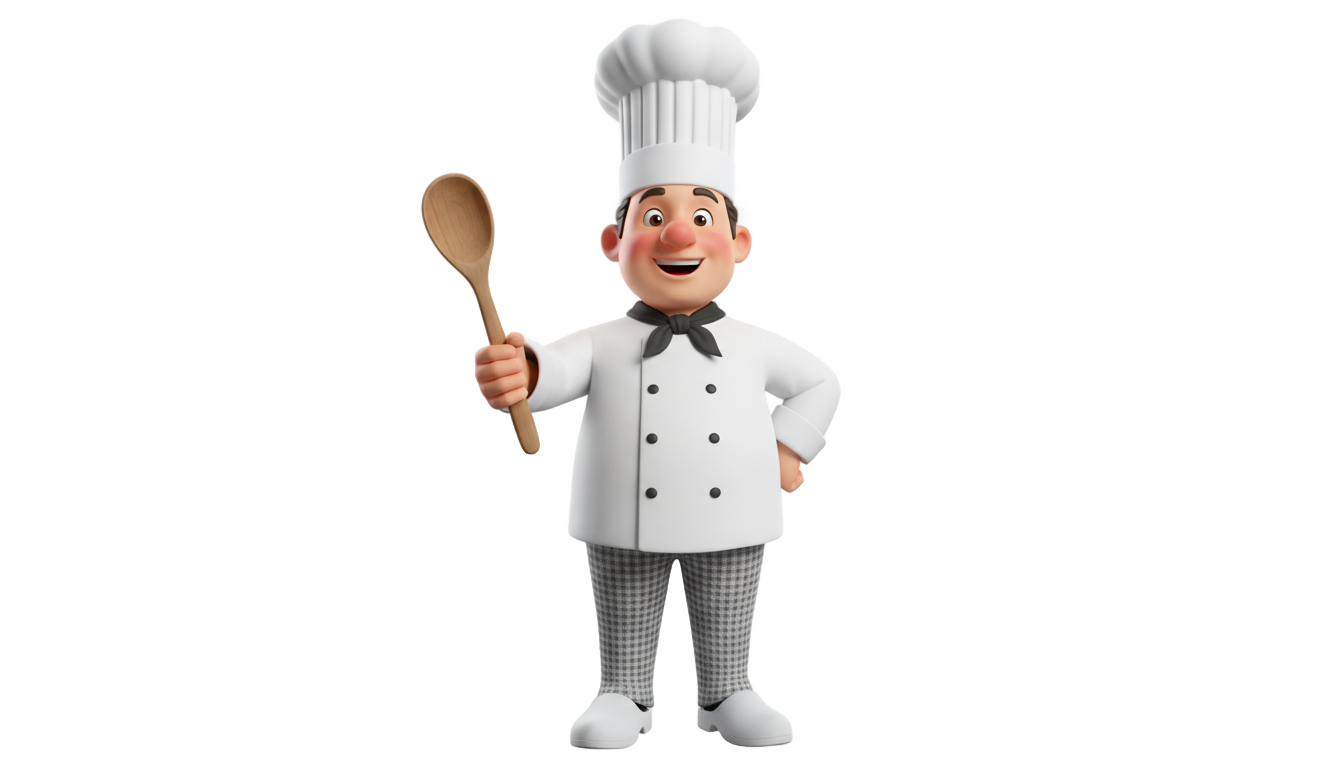 chef de cozinha desenho png PNG transparent background