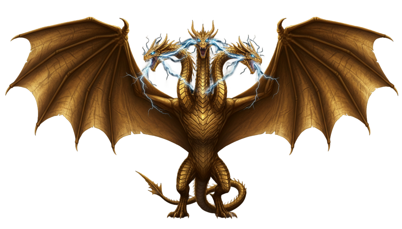 king ghidorah 2019 png PNG transparent background
