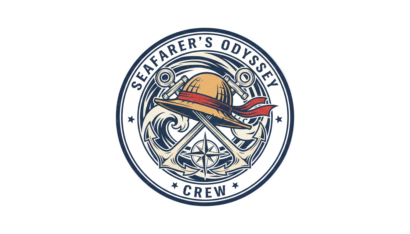 straw hat pirate logo png PNG transparent background