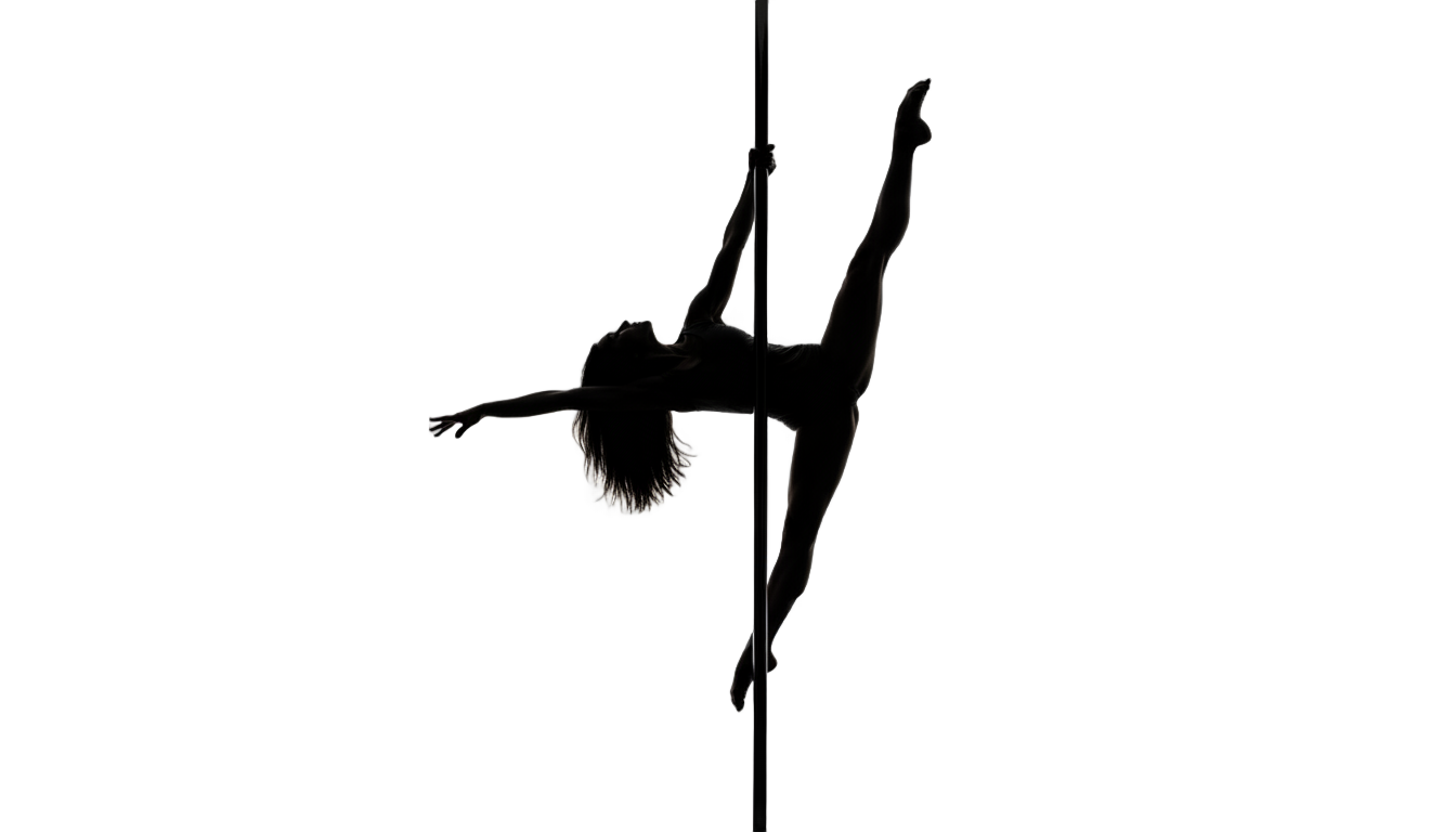 exotic dancer silhouette png PNG transparent background