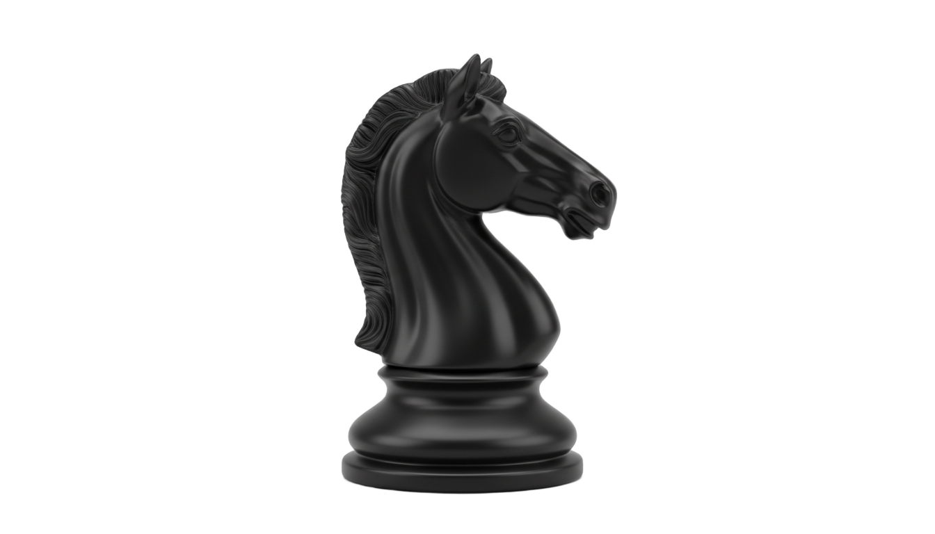 black knight png chess PNG transparent background