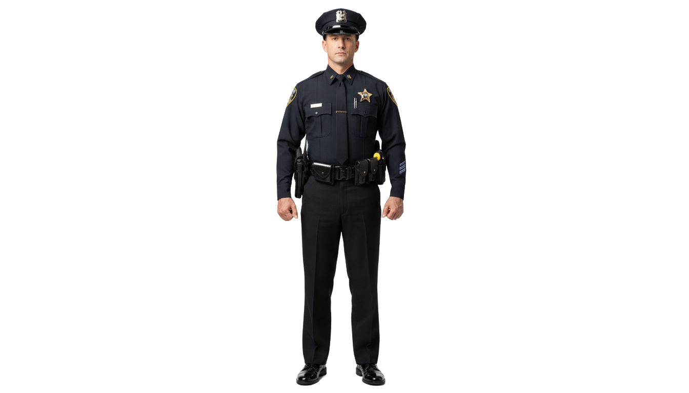 police officer png PNG transparent background