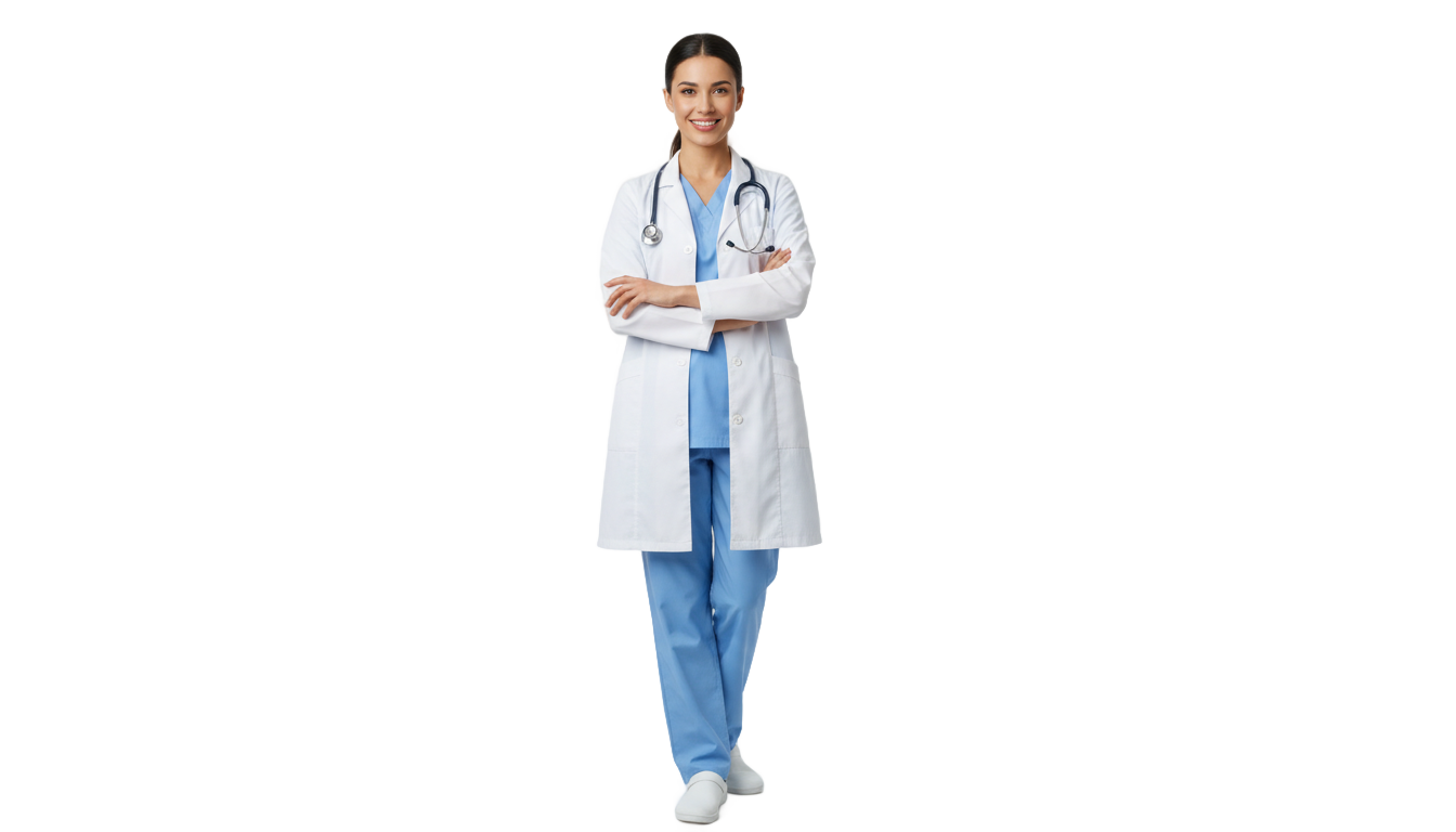 female doctor clipart png PNG transparent background