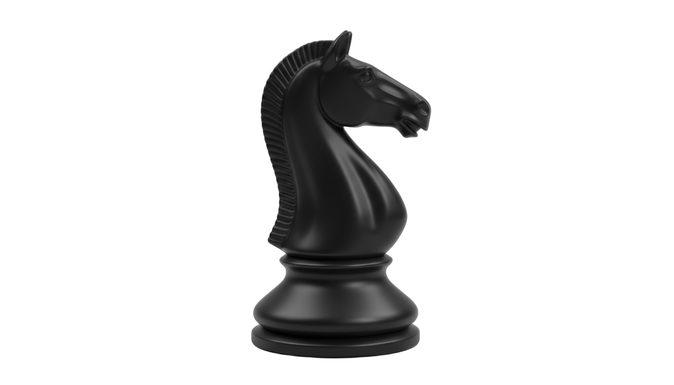 black knight png chess PNG transparent background