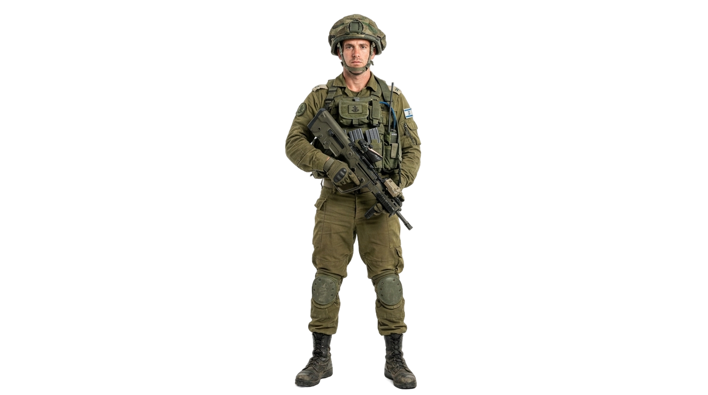 idf soldier png PNG transparent background