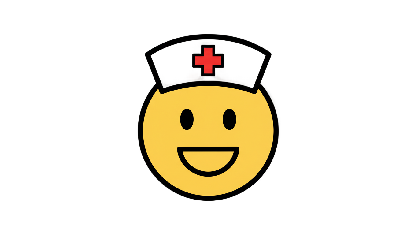 nurse emoji png PNG transparent background