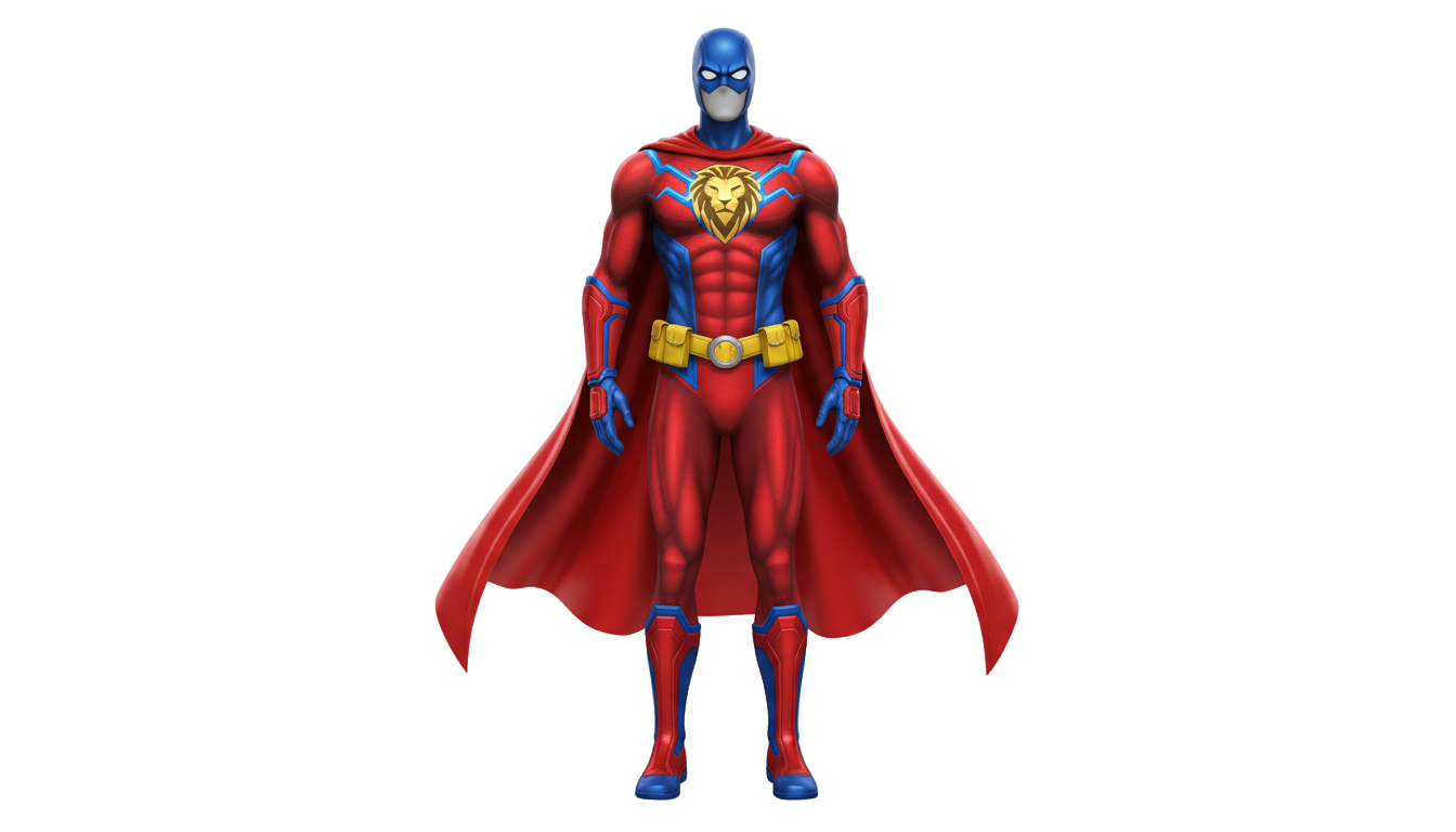 superhero costume png PNG transparent background