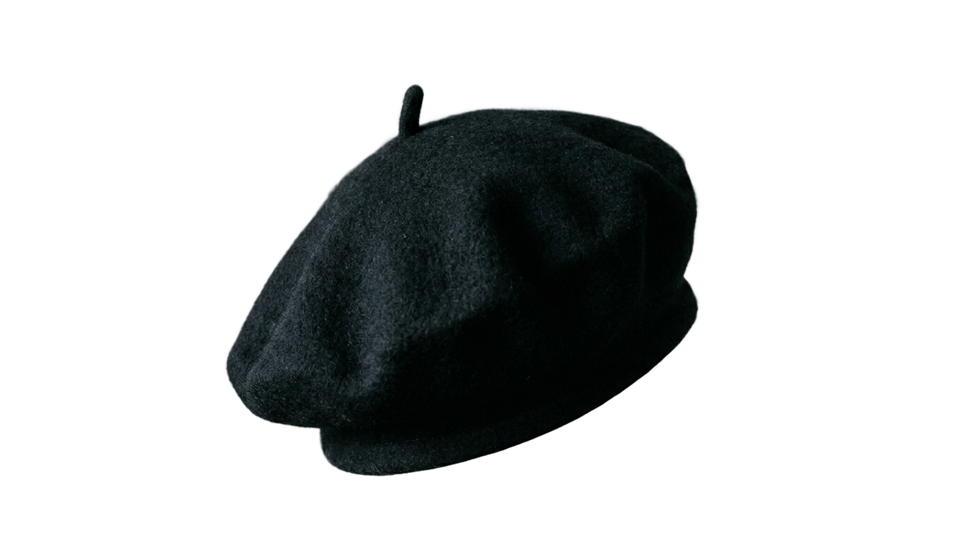 artist beret png PNG transparent background