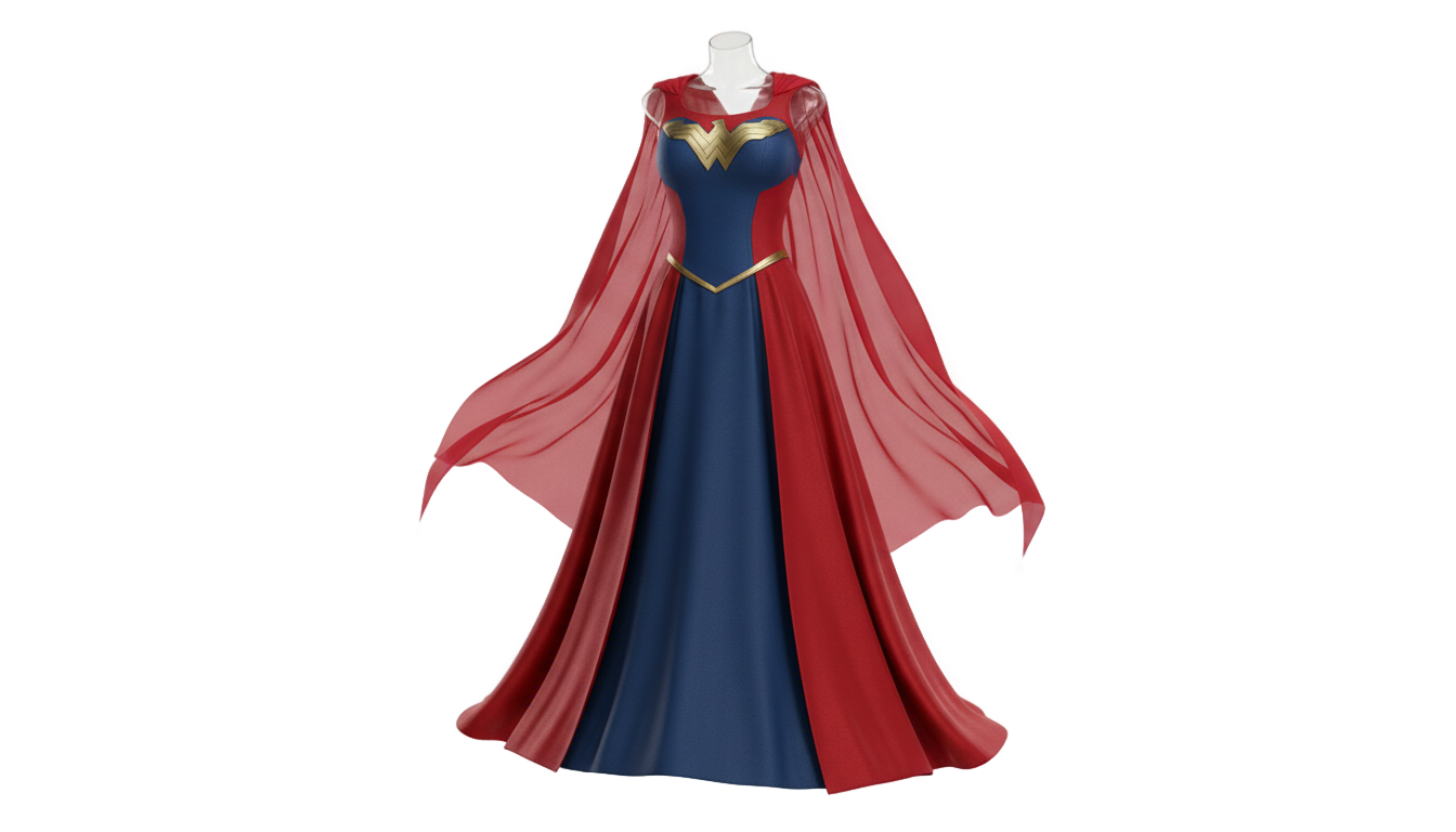 superhero dress png PNG transparent background