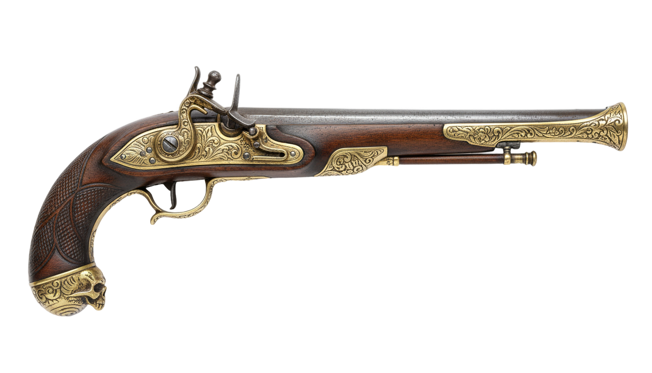 pirate gun png PNG transparent background