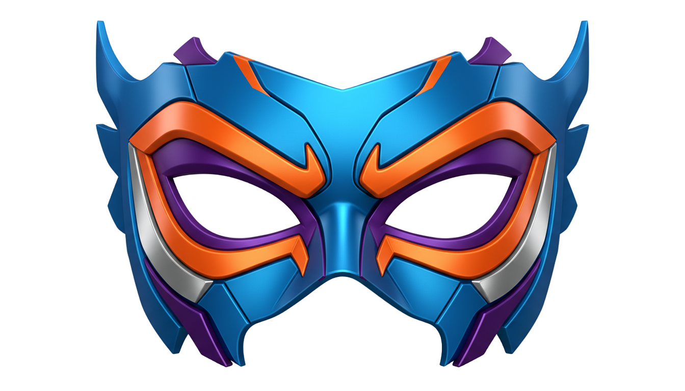 superhero mask png PNG transparent background