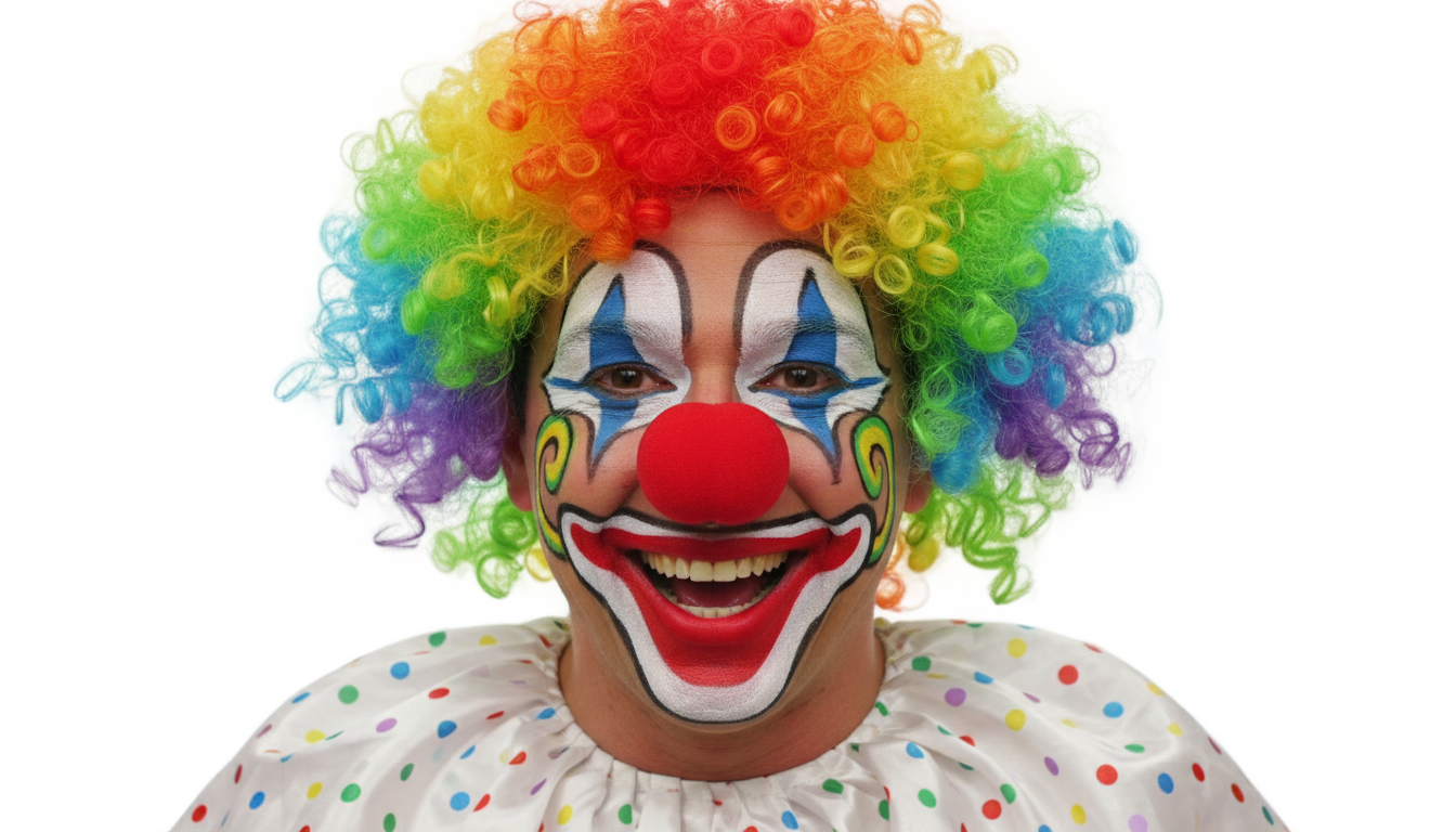 clown sticker png PNG transparent background