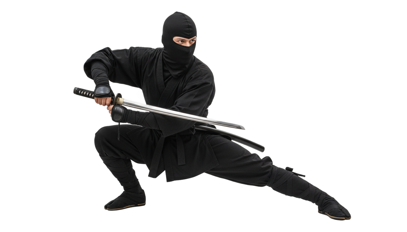 real ninja png PNG transparent background