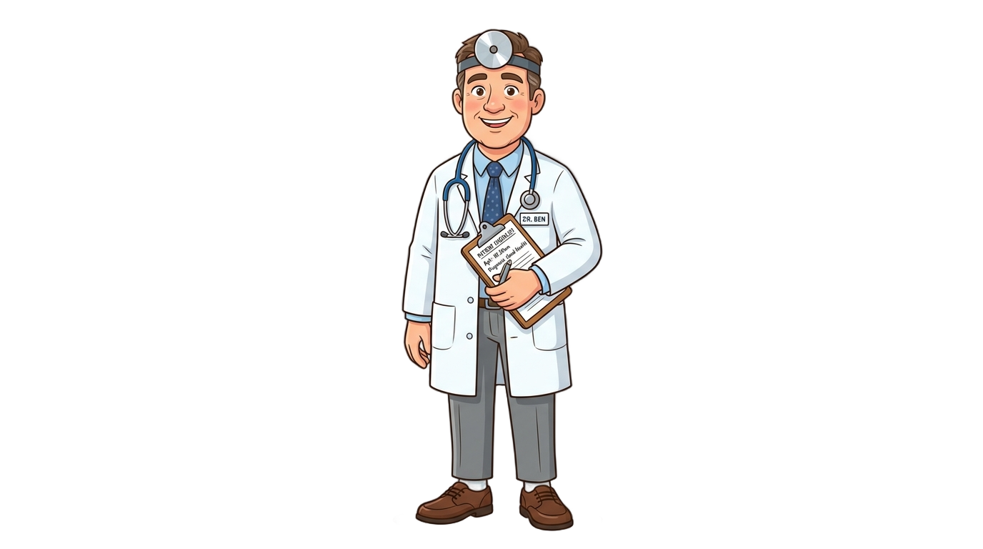 doctor png animado PNG transparent background