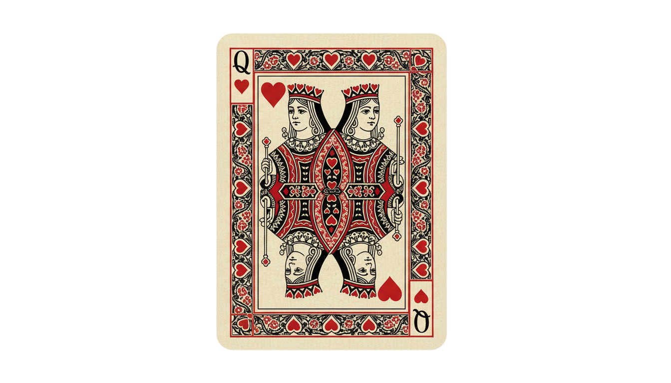 queen playing card png PNG transparent background