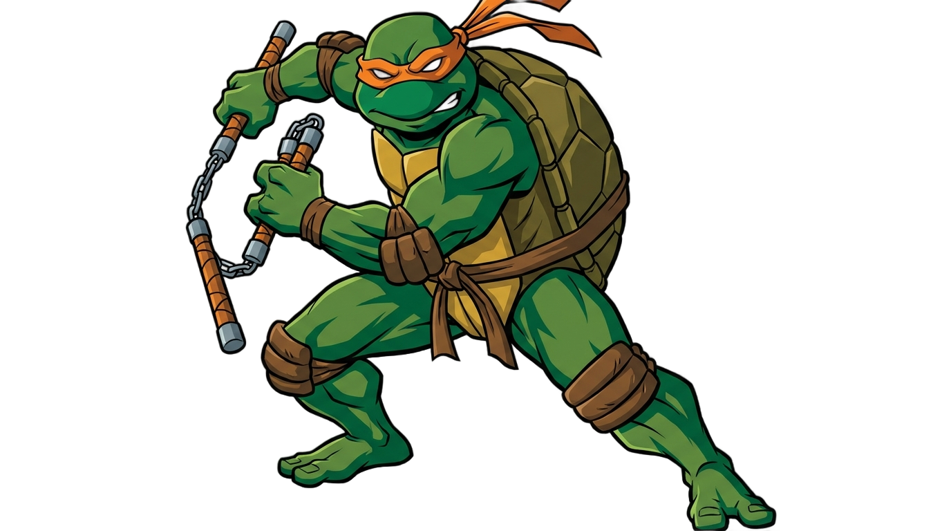 ninja turtle png PNG transparent background