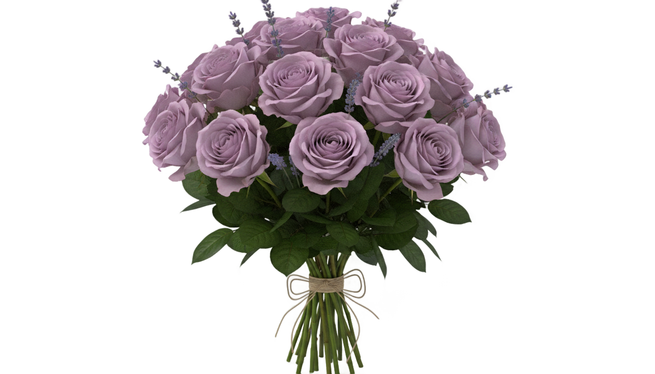 lavender roses png PNG transparent background