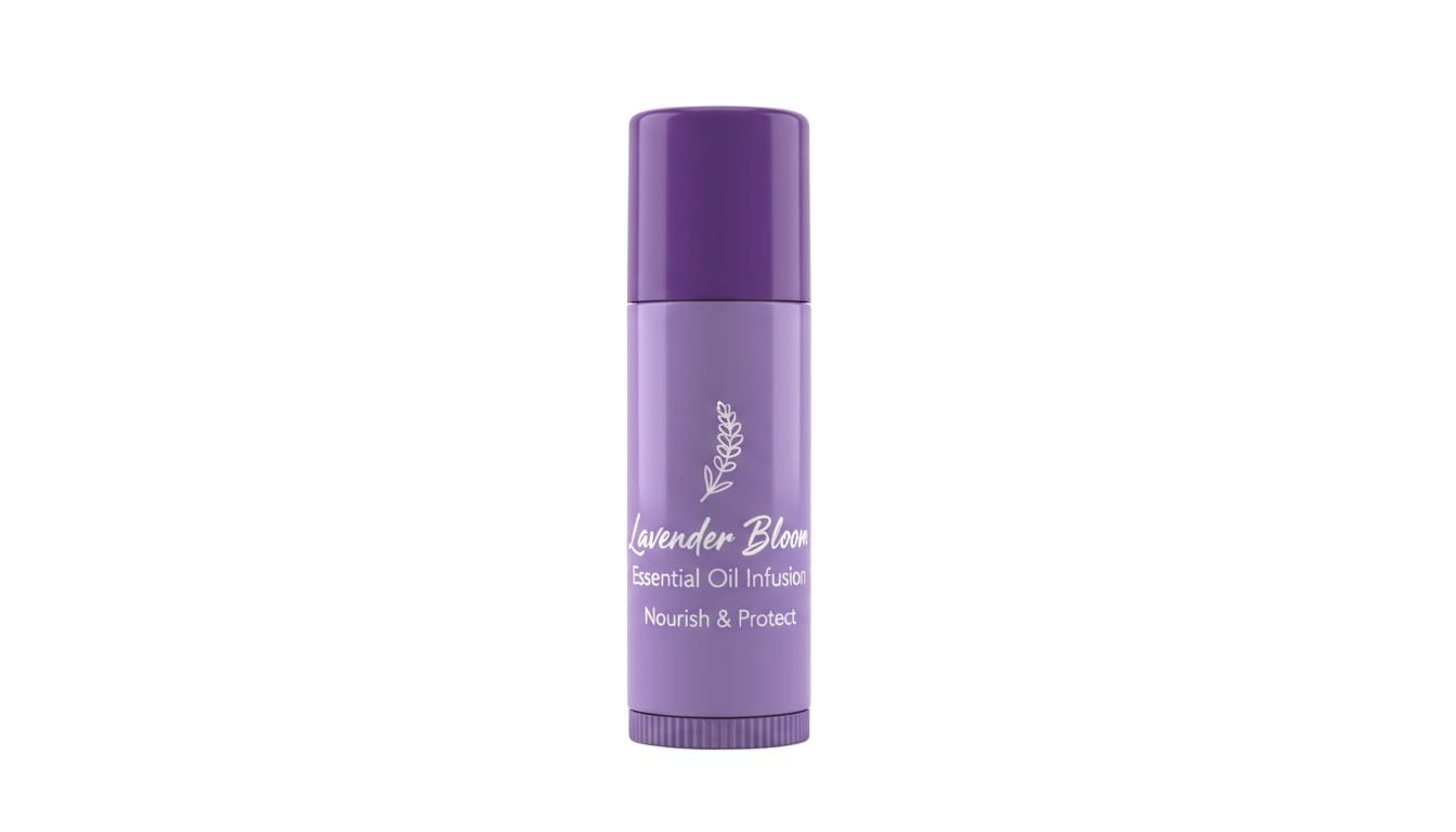 lavender lip balm young living png PNG transparent background