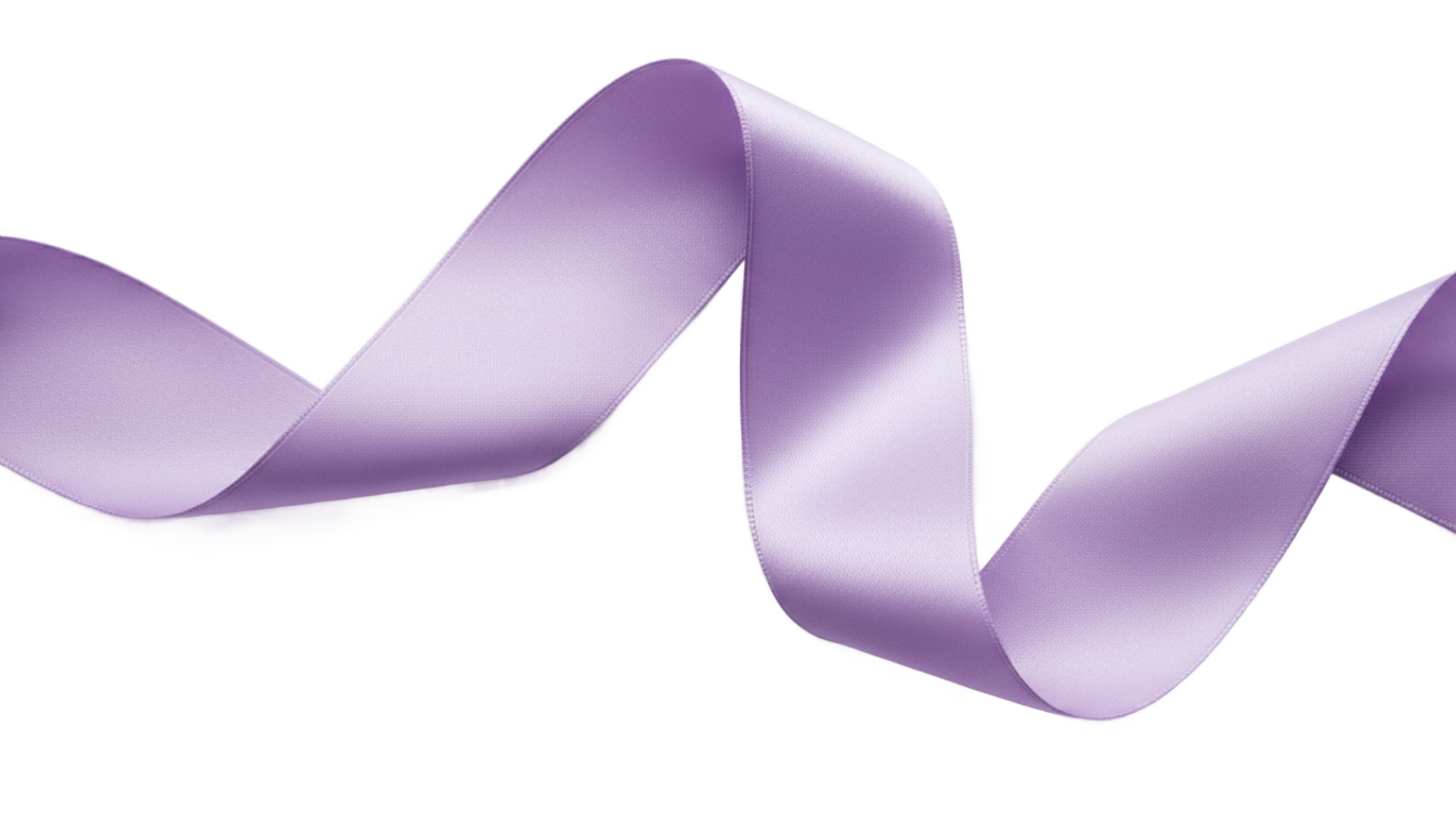 lavender ribbon png PNG transparent background