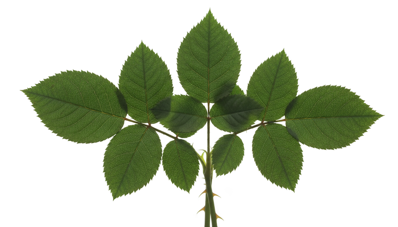 rose leaves png PNG transparent background