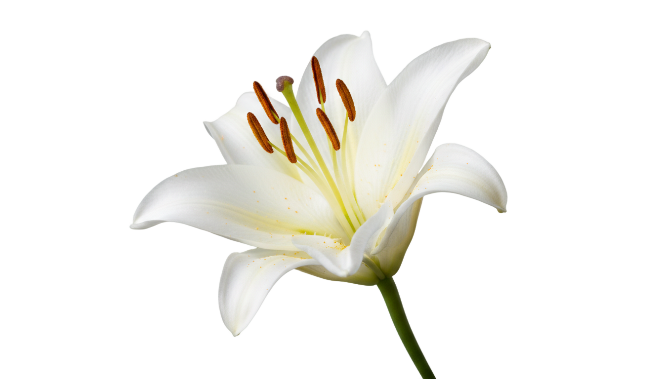 lily flower png PNG transparent background