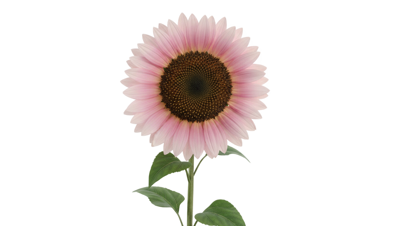 pink sunflower png PNG transparent background