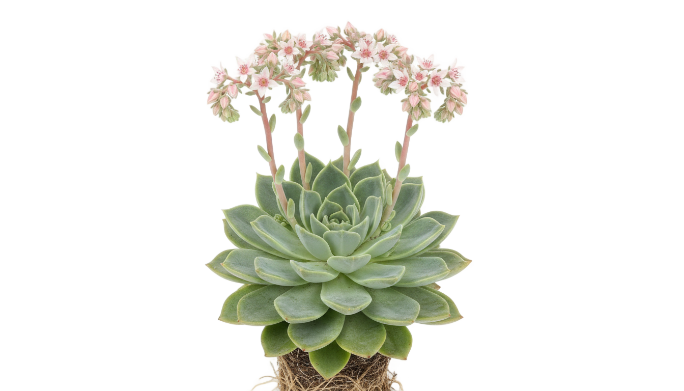 succulent flower png PNG transparent background