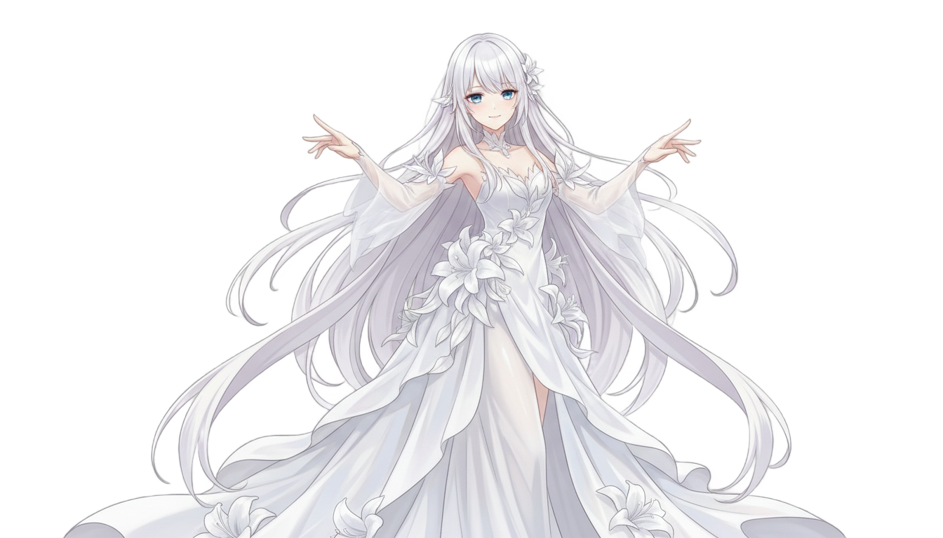 lily vocaloid png PNG transparent background