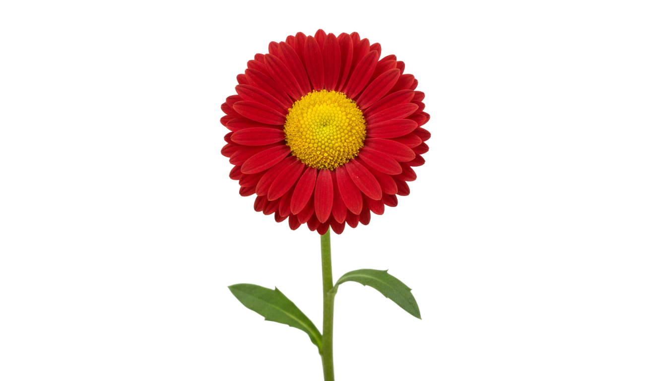 red daisy png PNG transparent background