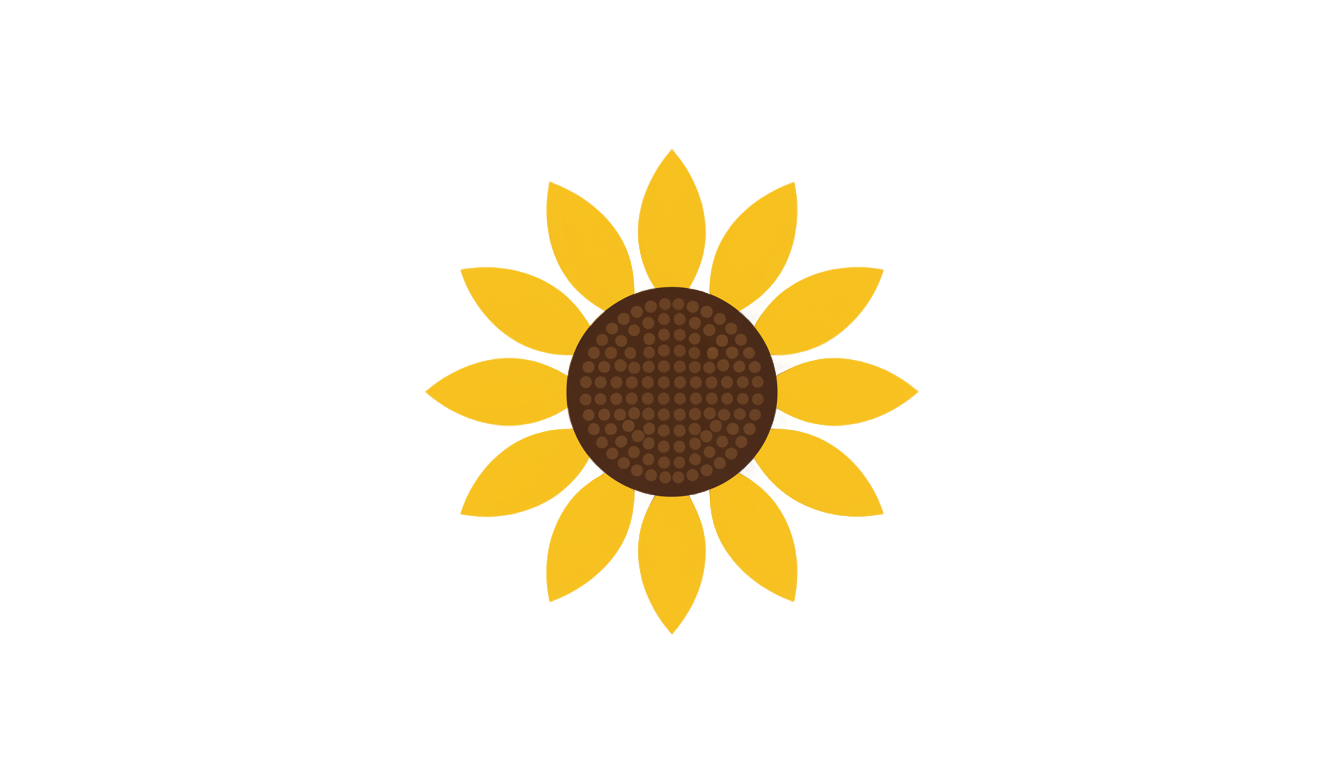 sunflower icon png PNG transparent background