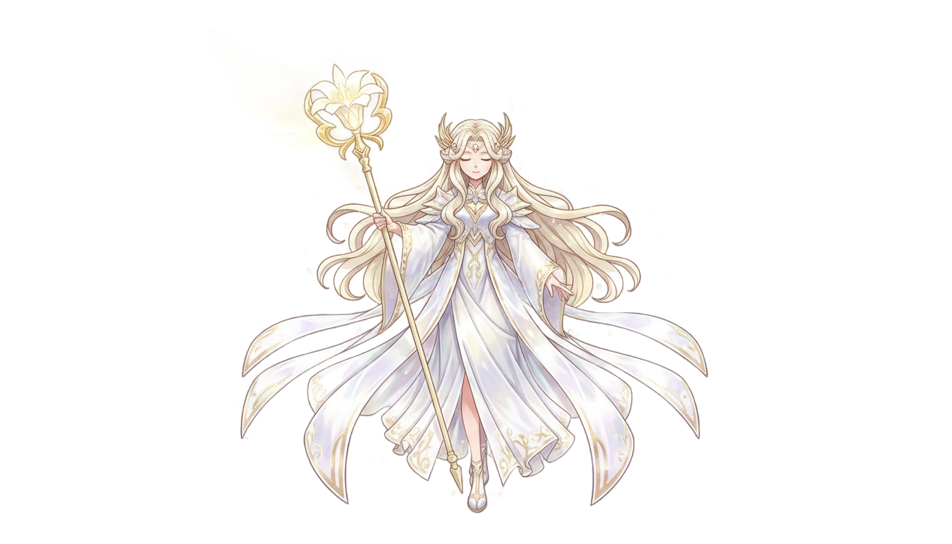 awakened white lily cookie png PNG transparent background