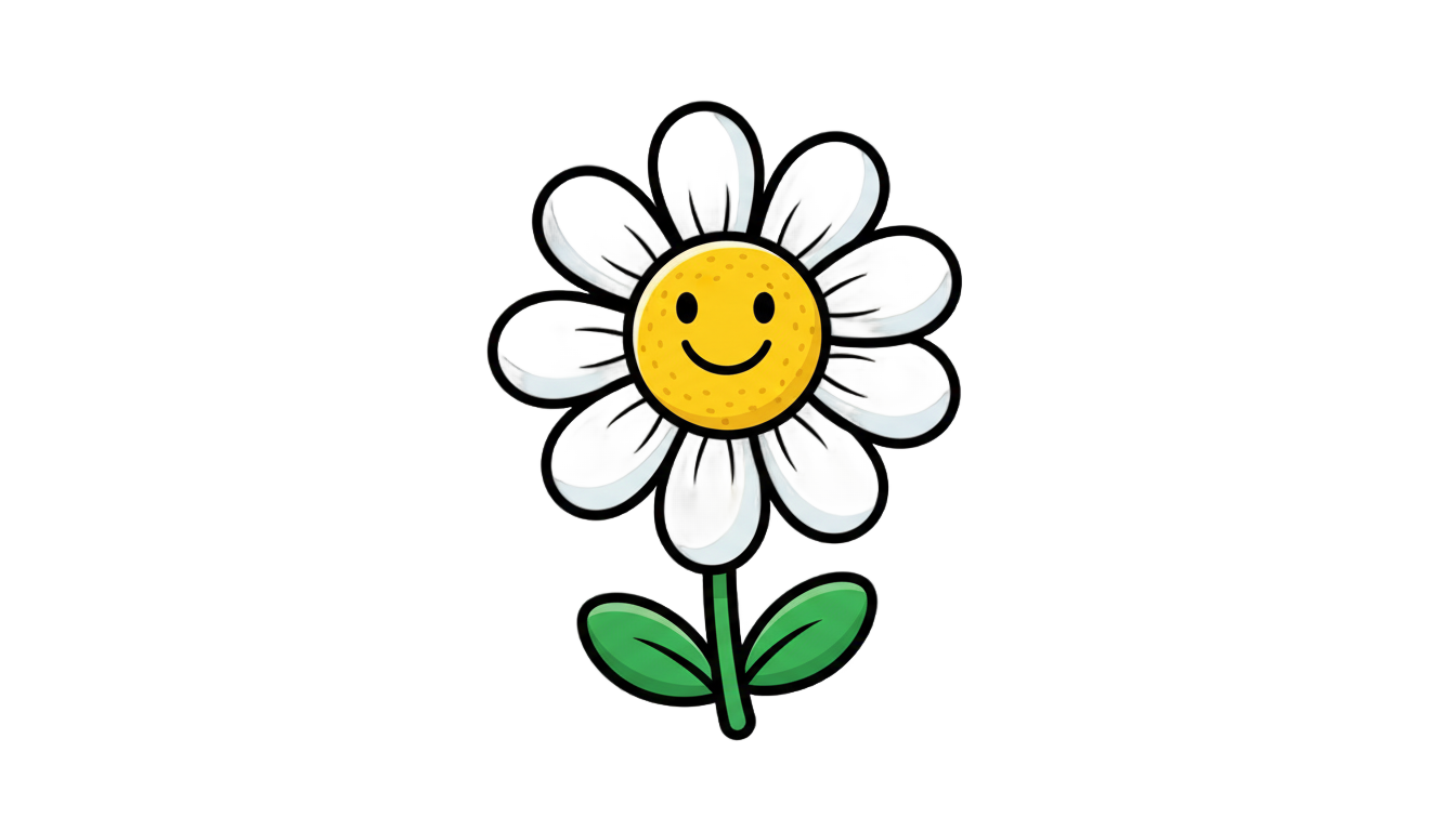 daisy emoji png PNG transparent background