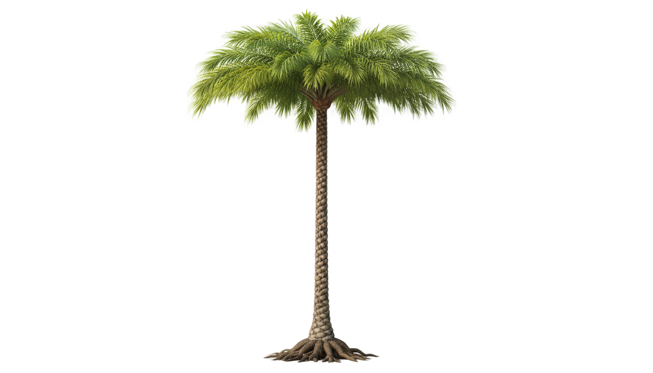 palm tree art png PNG transparent background