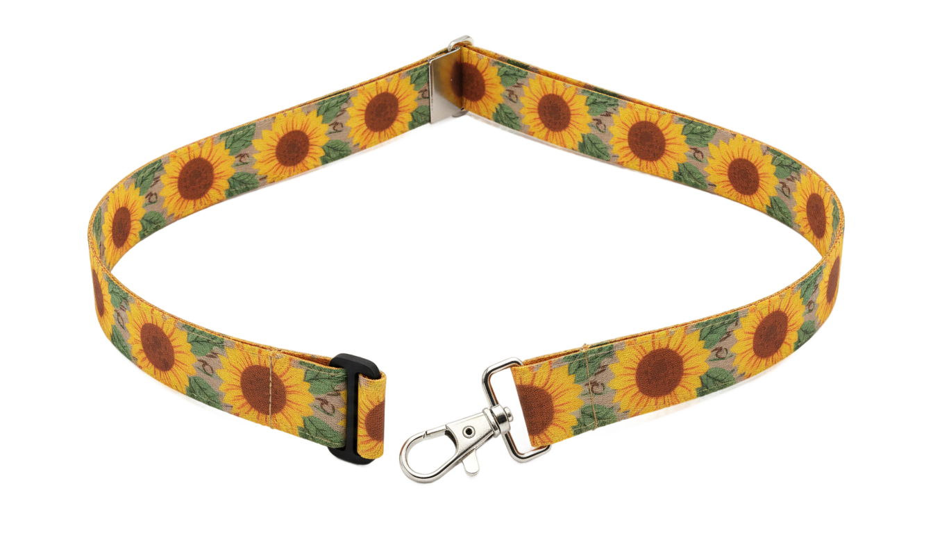 sunflower lanyard png PNG transparent background