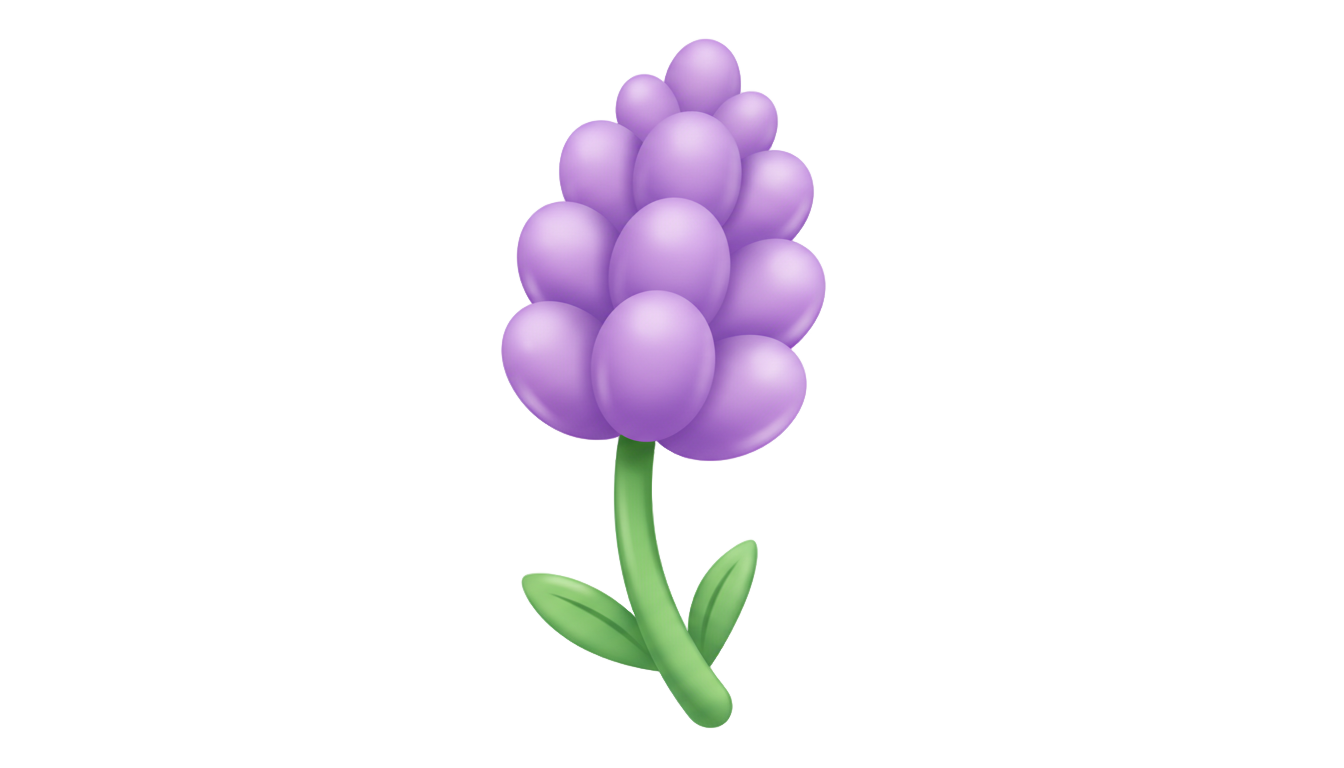 lavender emoji png PNG transparent background