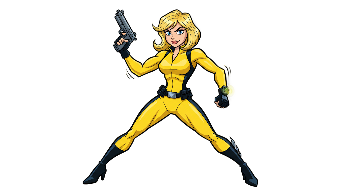 totally spies clover png PNG transparent background