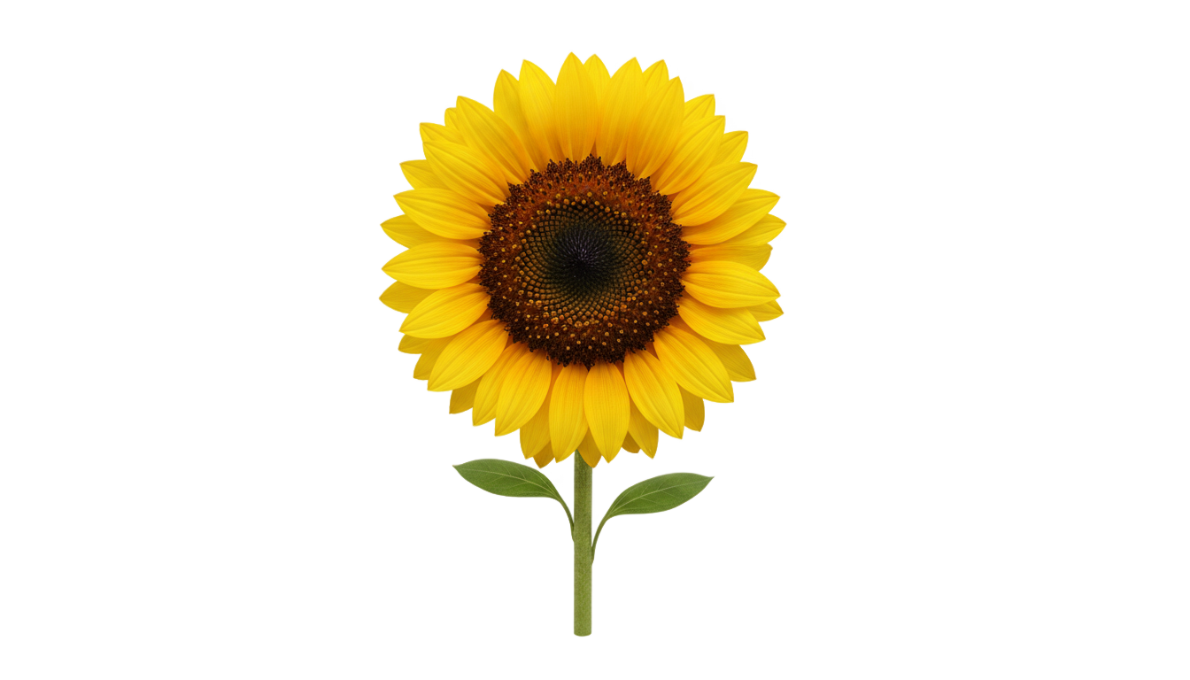 small sunflower png PNG transparent background