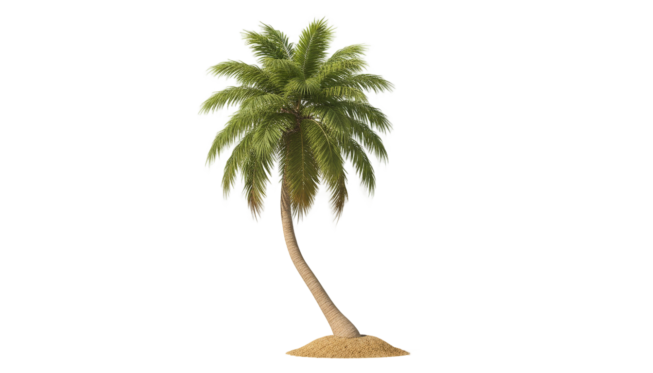 beach palm tree png PNG transparent background