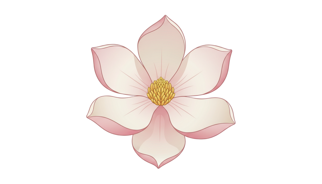 magnolia logo png PNG transparent background