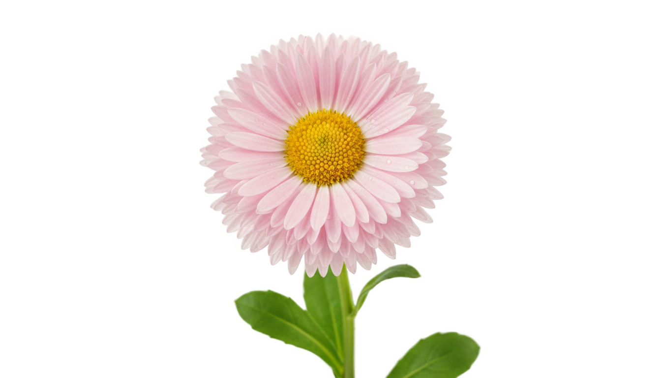 pink daisy flower png PNG transparent background