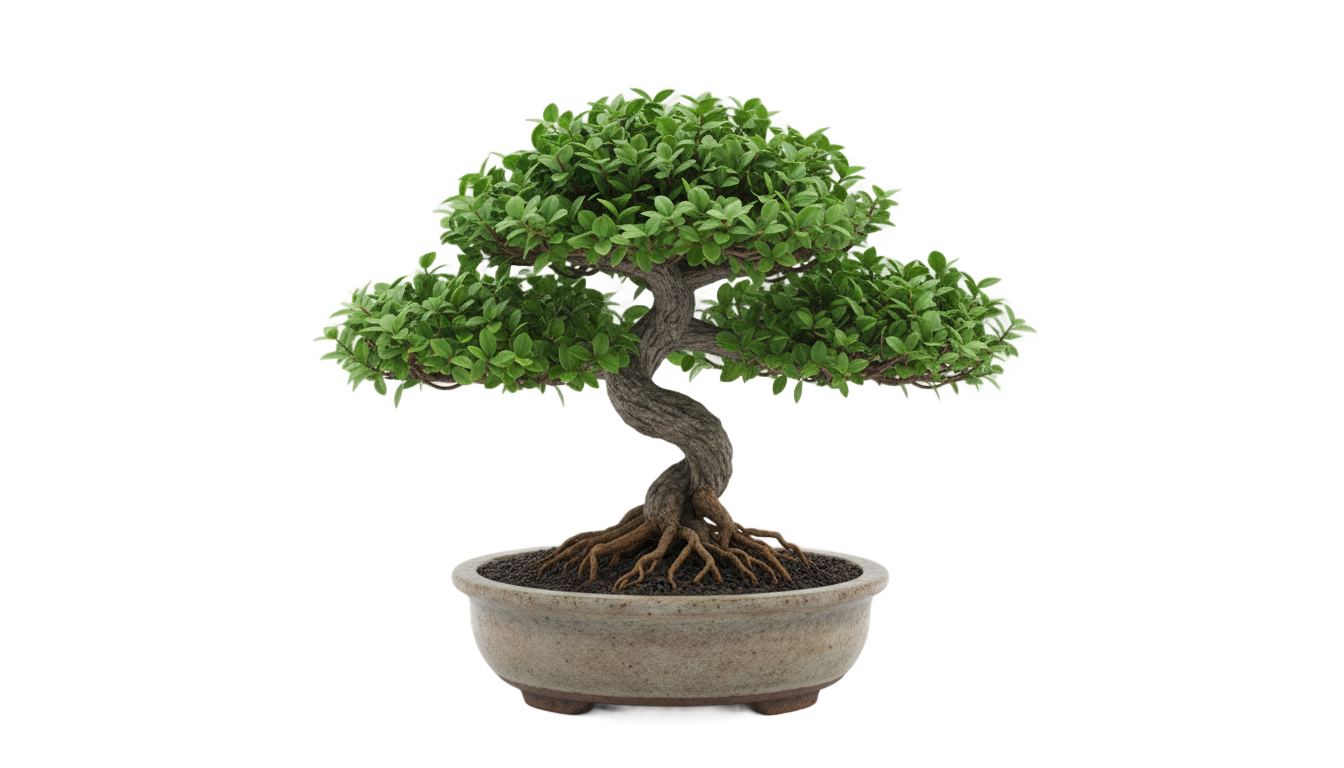 bonsai plants png PNG transparent background