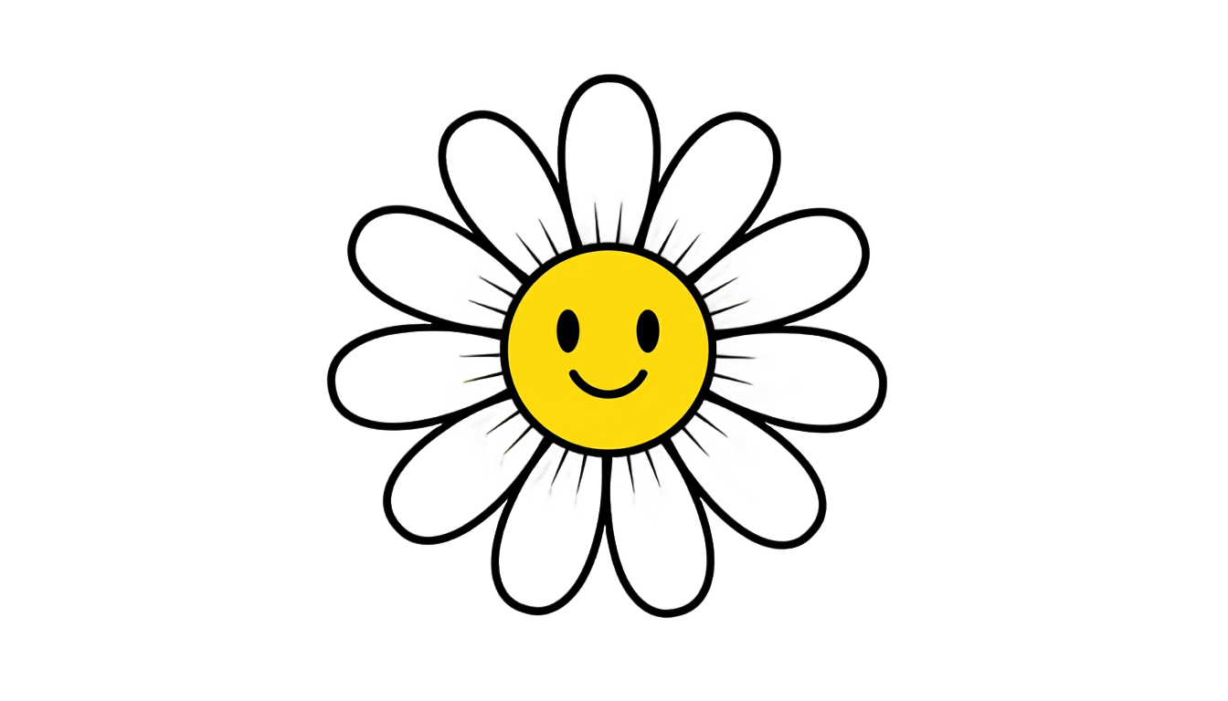 daisy emoji png PNG transparent background