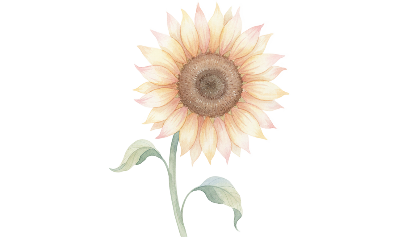 aesthetic sunflower png PNG transparent background