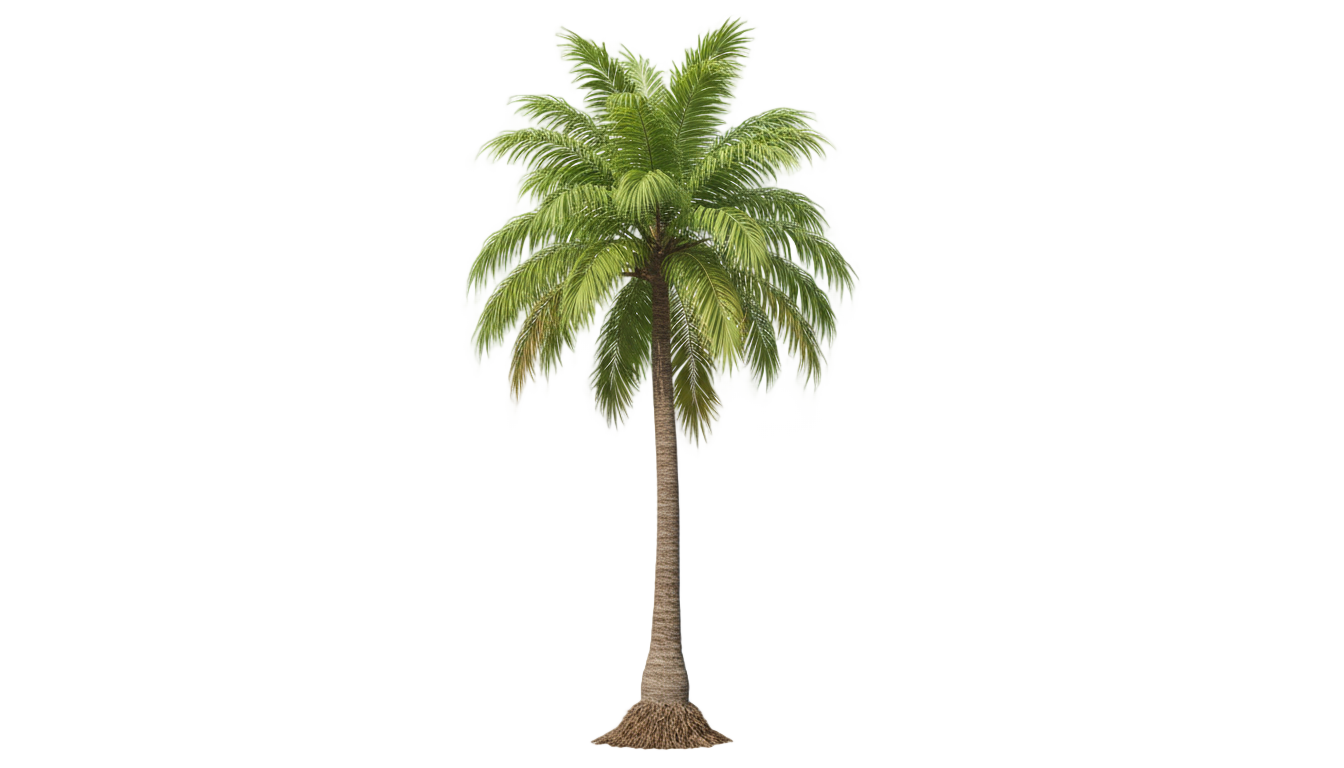 green palm tree png PNG transparent background